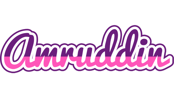 Amruddin cheerful logo