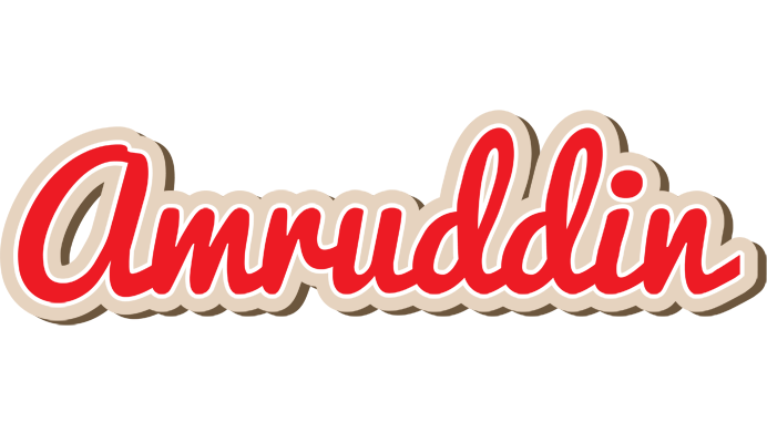 Amruddin chocolate logo