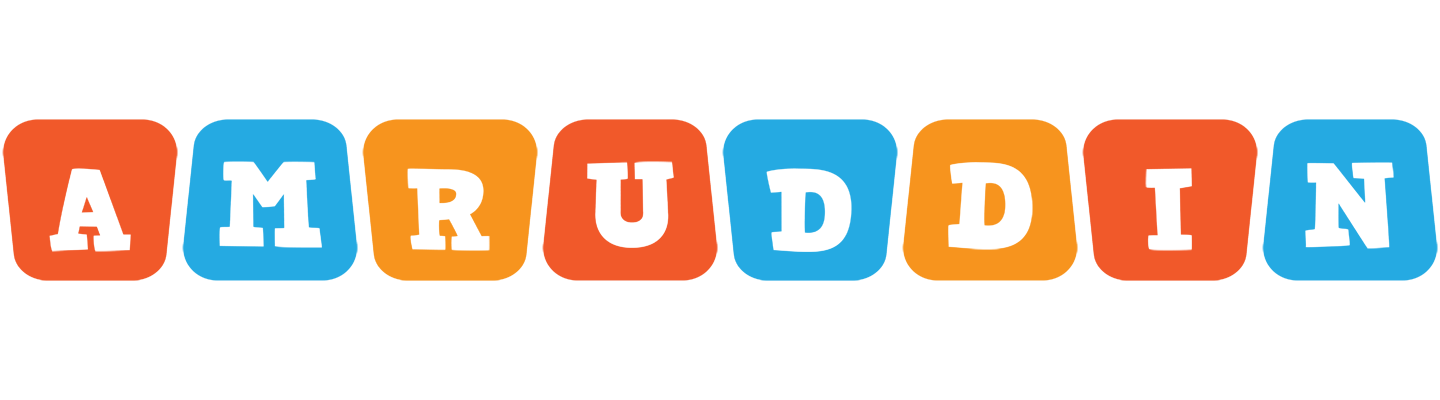 Amruddin comics logo