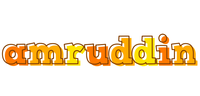 Amruddin desert logo