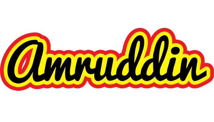 Amruddin flaming logo
