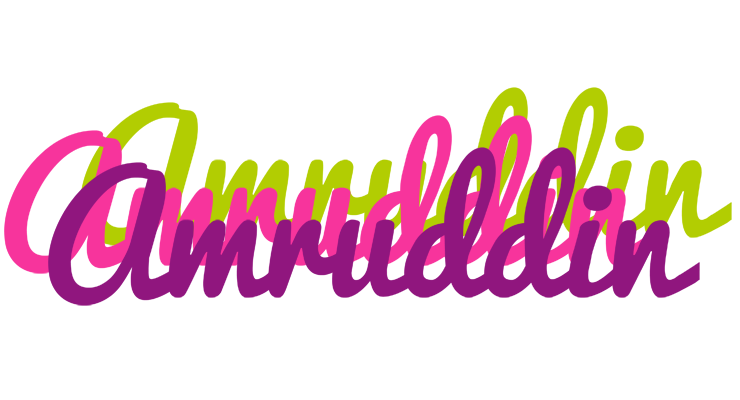 Amruddin flowers logo