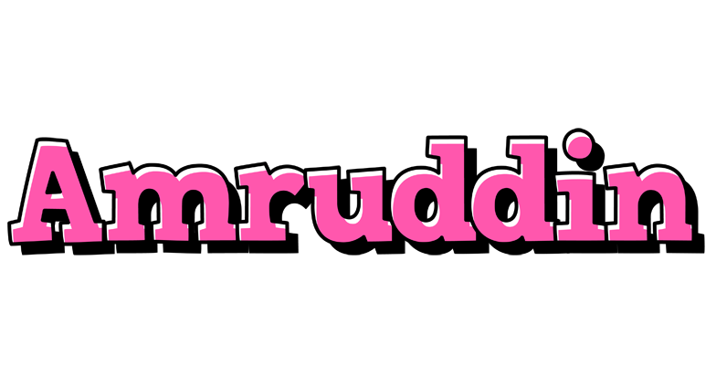 Amruddin girlish logo