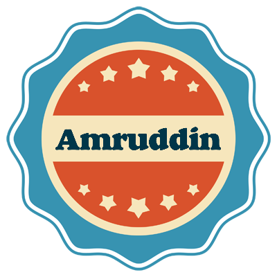 Amruddin labels logo