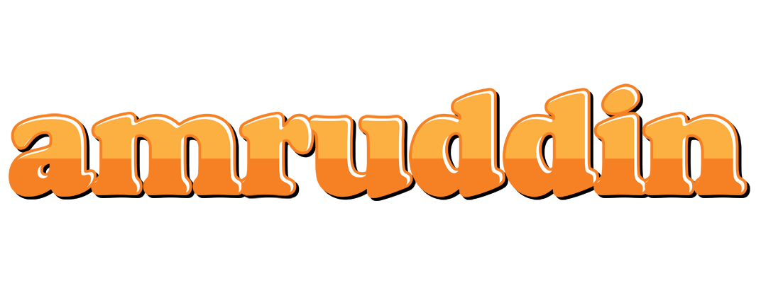 Amruddin orange logo