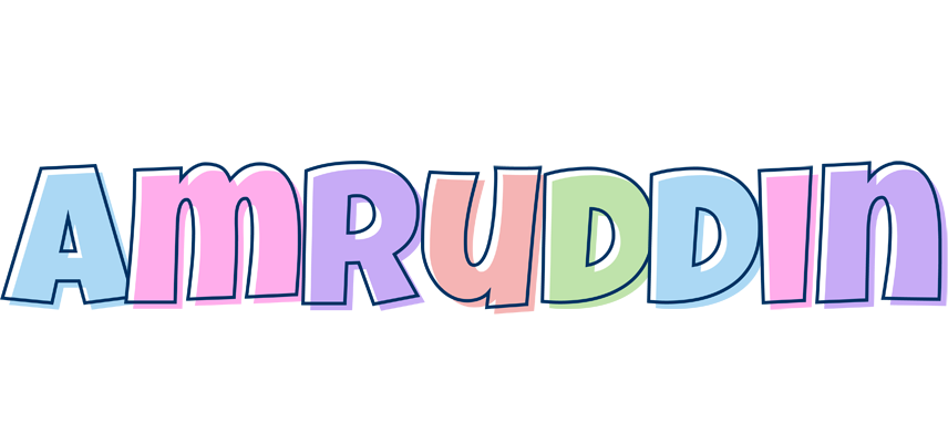 Amruddin pastel logo