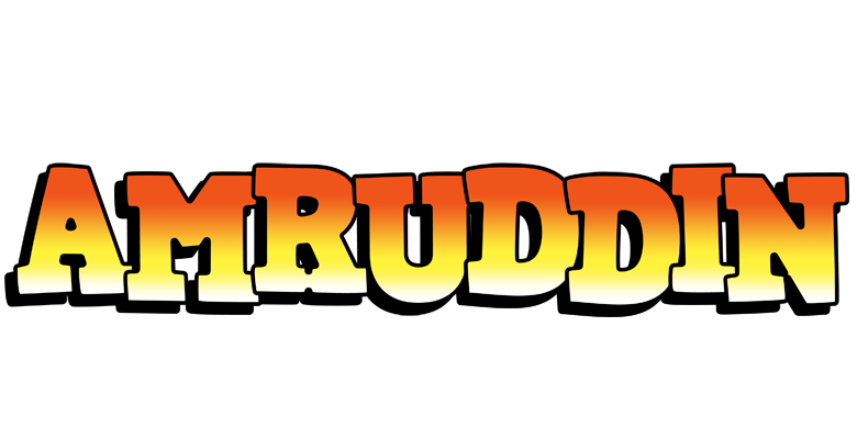 Amruddin sunset logo