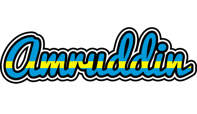 Amruddin sweden logo
