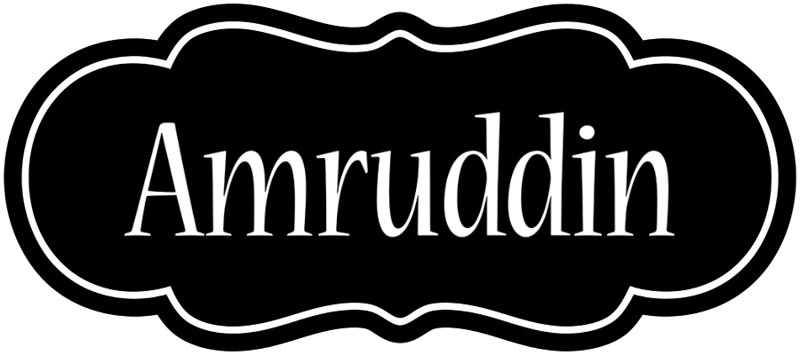 Amruddin welcome logo