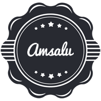 Amsalu badge logo