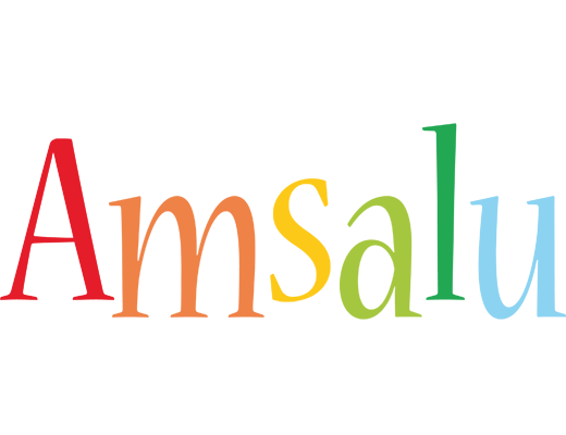 Amsalu birthday logo
