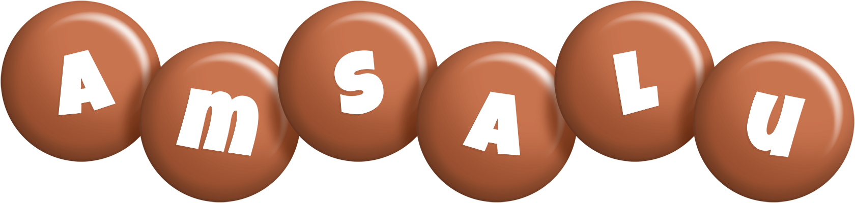 Amsalu candy-brown logo