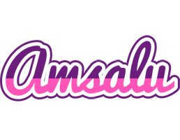 Amsalu cheerful logo