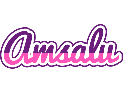 Amsalu cheerful logo