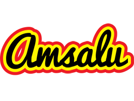 Amsalu flaming logo