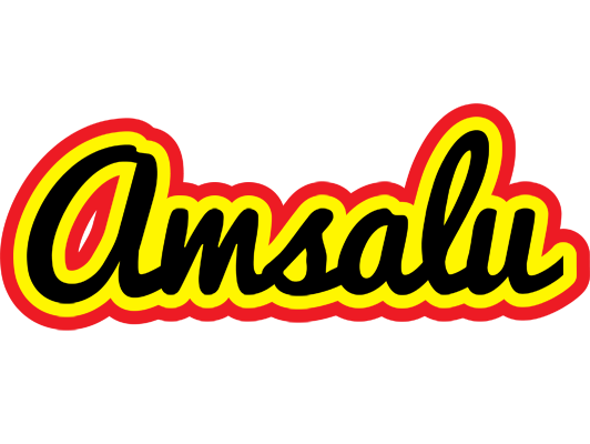 Amsalu flaming logo