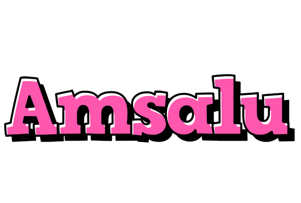 Amsalu girlish logo