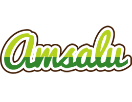 Amsalu golfing logo