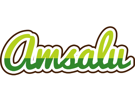 Amsalu golfing logo