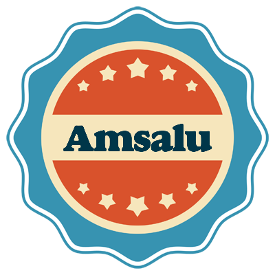 Amsalu labels logo