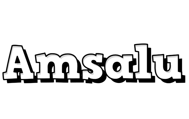 Amsalu snowing logo