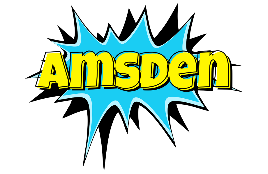 Amsden amazing logo