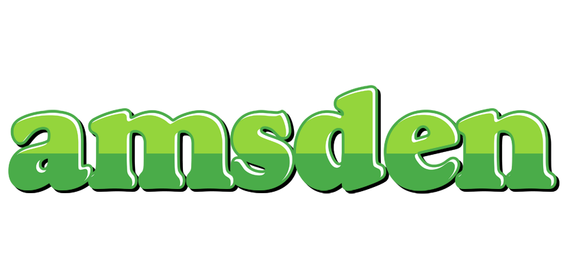 Amsden apple logo