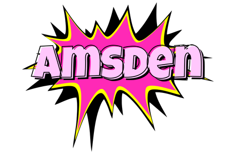 Amsden badabing logo