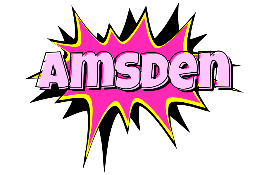 Amsden badabing logo