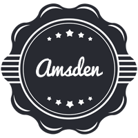 Amsden badge logo