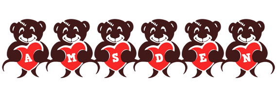 Amsden bear logo