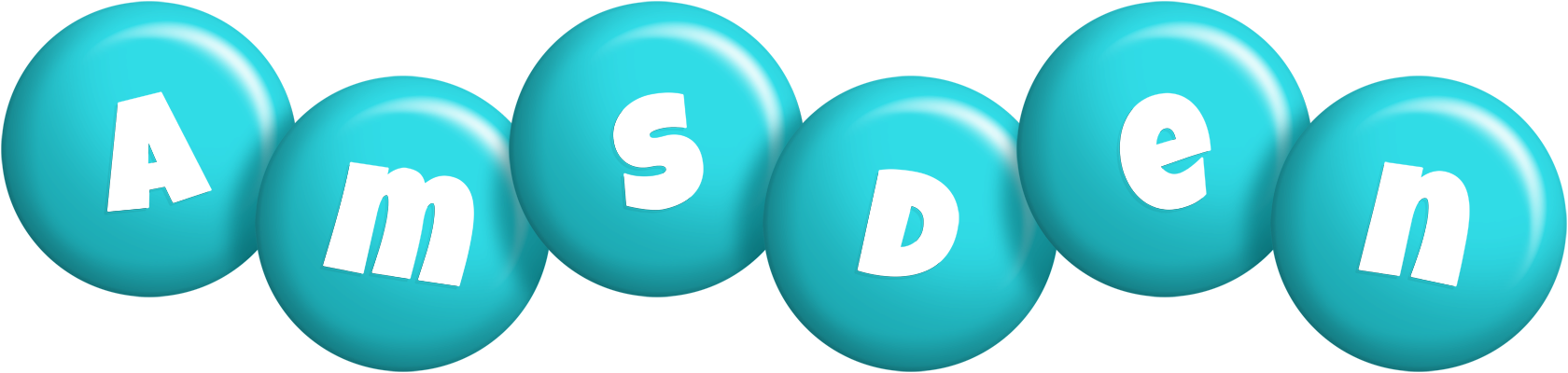 Amsden candy-azur logo
