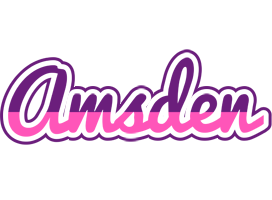 Amsden cheerful logo