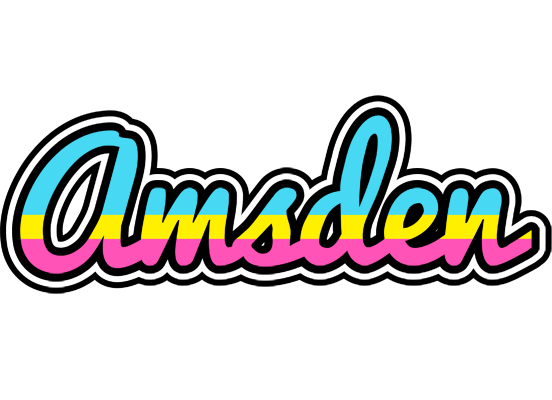 Amsden circus logo