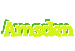 Amsden citrus logo