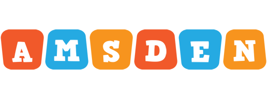 Amsden comics logo