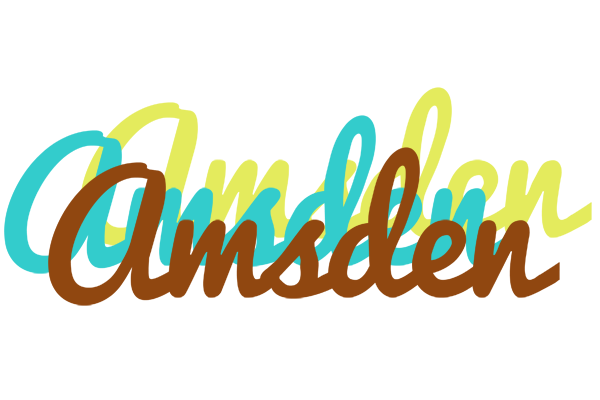 Amsden cupcake logo