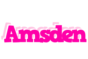 Amsden dancing logo