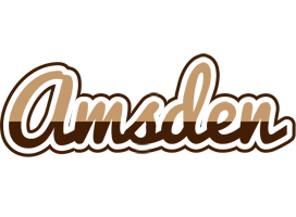 Amsden exclusive logo