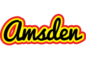 Amsden flaming logo