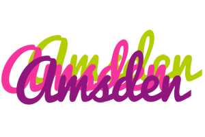 Amsden flowers logo