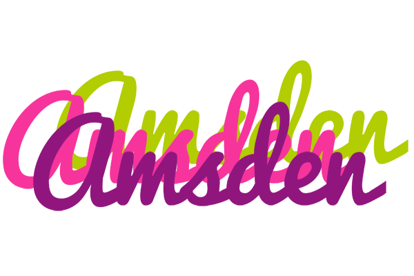 Amsden flowers logo