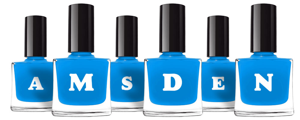 Amsden glossy logo