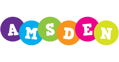 Amsden happy logo