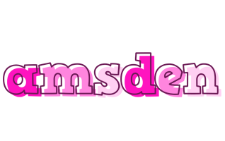 Amsden hello logo