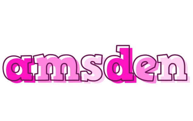 Amsden hello logo