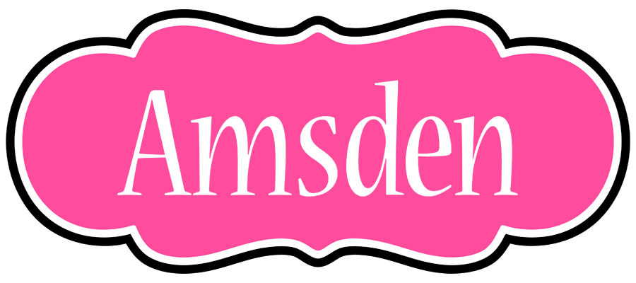 Amsden invitation logo