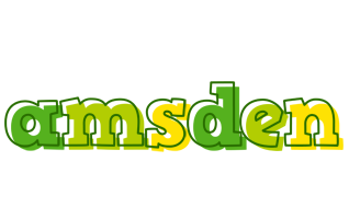 Amsden juice logo