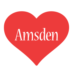 Amsden love logo