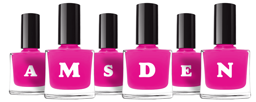 Amsden nails logo